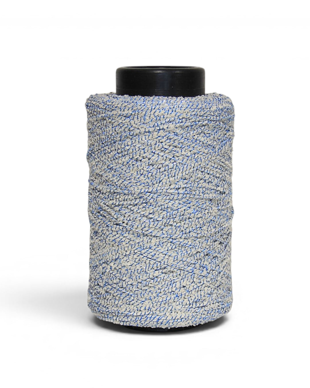 Bouclé Designer Yarn with Lurex — Textured Cotton Blend for Summer Knits and Accessories