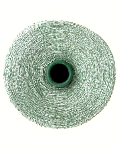 “Mint Crystal” — filato con paillettes della collezione Sequino