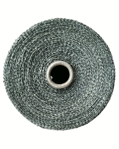 Top view of cone, pale grey with subtle green shine
