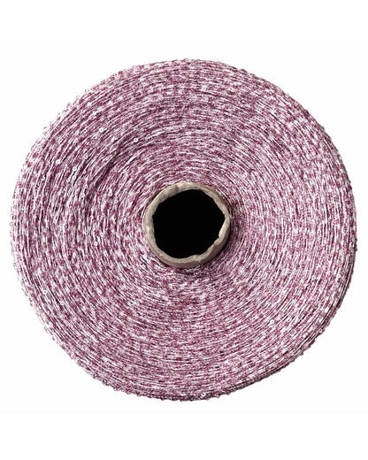 Vista dall’alto del cono “Blush Sparkle” con paillettes distribuite