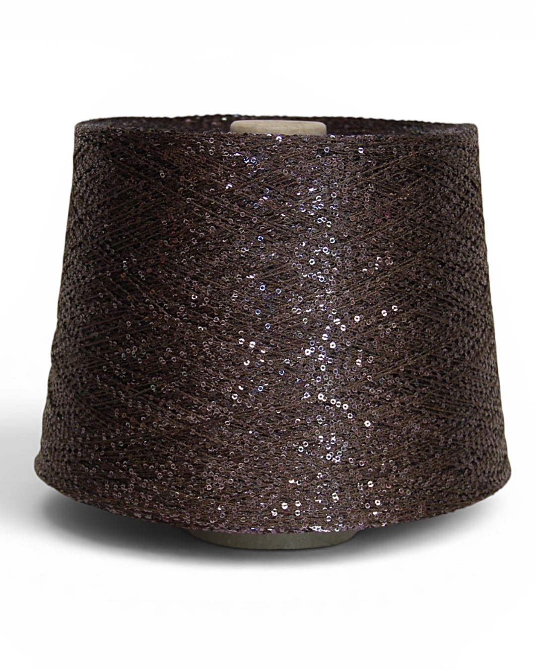 Luxury sequin yarn on colored base for knitting & crochet