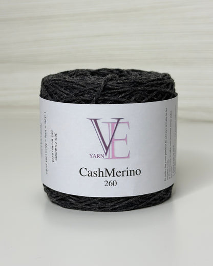 Filato di cashmere, Cashmere e lana merino, gomitolo 100g, 260m