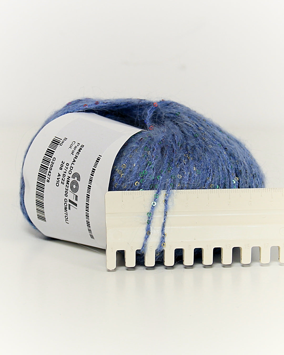 Cofil — filato fantasia con paillettes e mohair (collezione limitata)