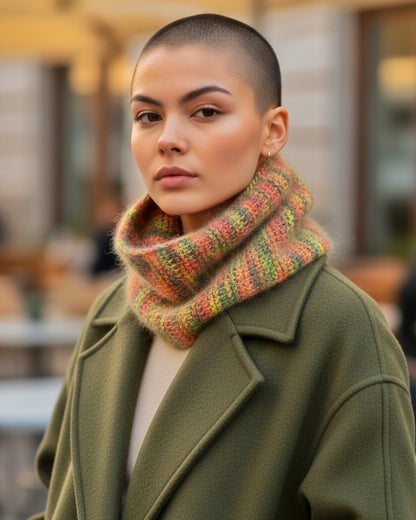 Color Anemone — Italian Fiorenza yarn (baby alpaca, extrafine merino, polyamide) 500m/50g