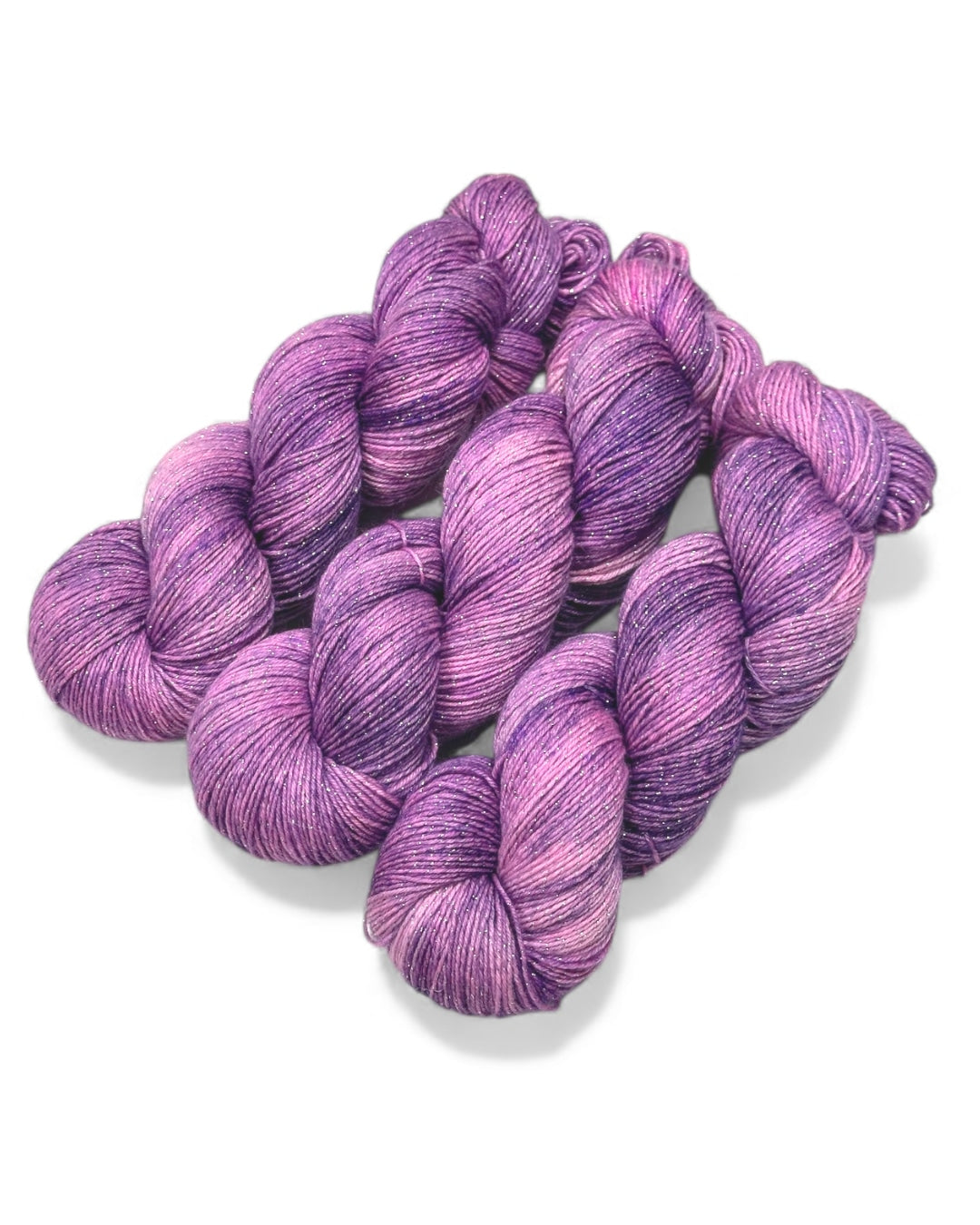 Astralia — hand-dyed lurex sock yarn (400 m / 100 g)