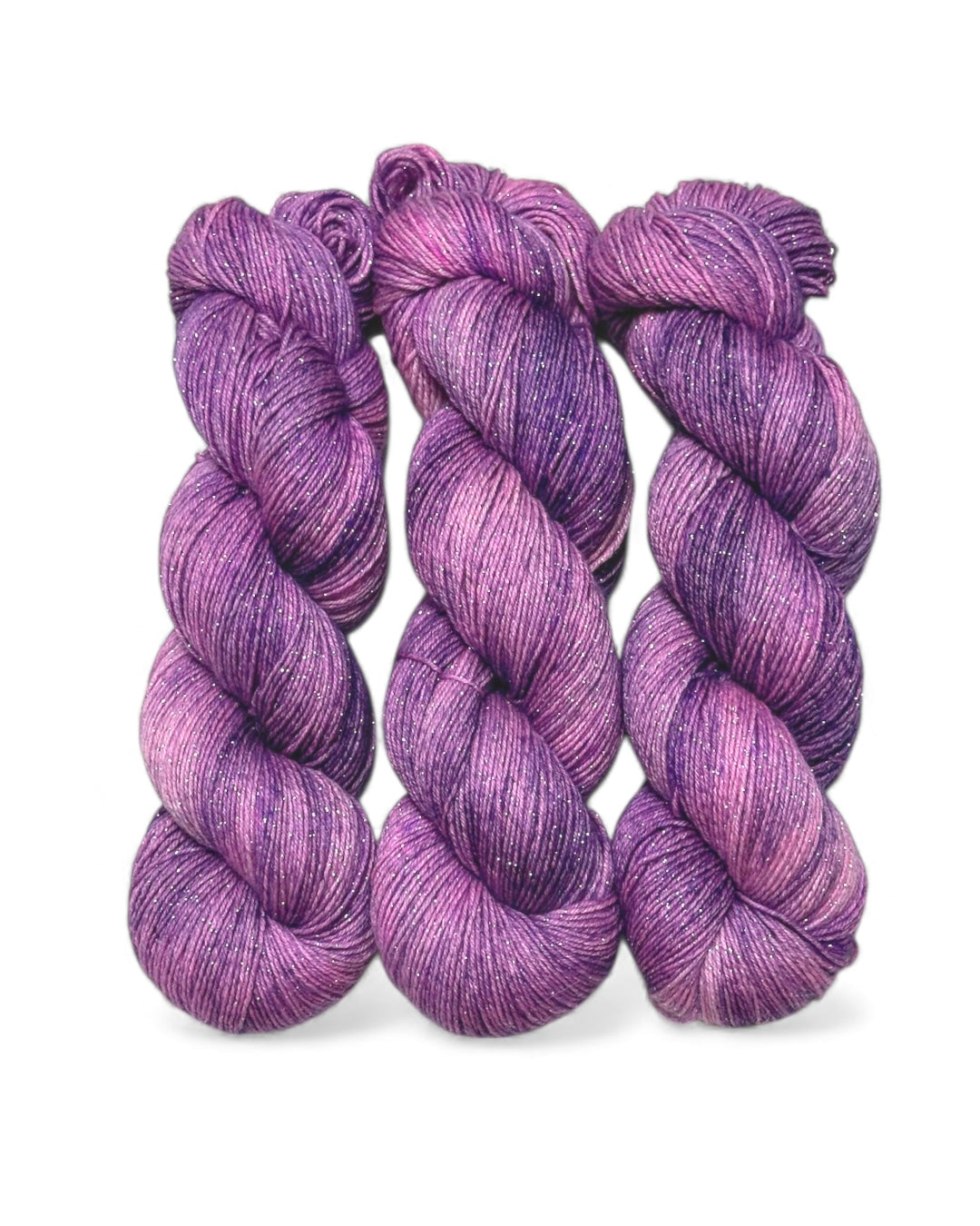 Astralia — hand-dyed lurex sock yarn (400 m / 100 g)