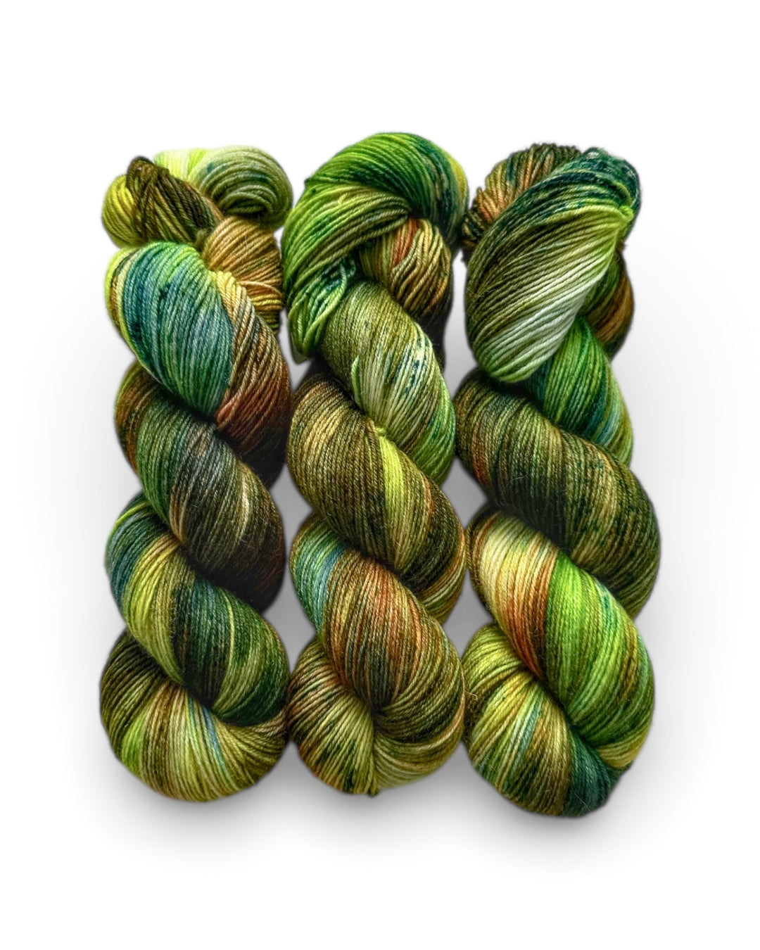 MILA Moss Canopy — filato tinto a mano, 400 m / 100 g