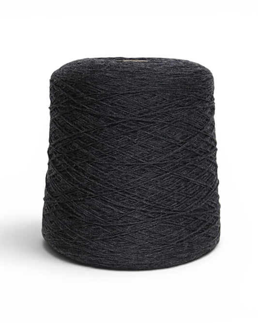Sock Yarn “Anthracite” — durable everyday yarn for knitting, 420m/100g