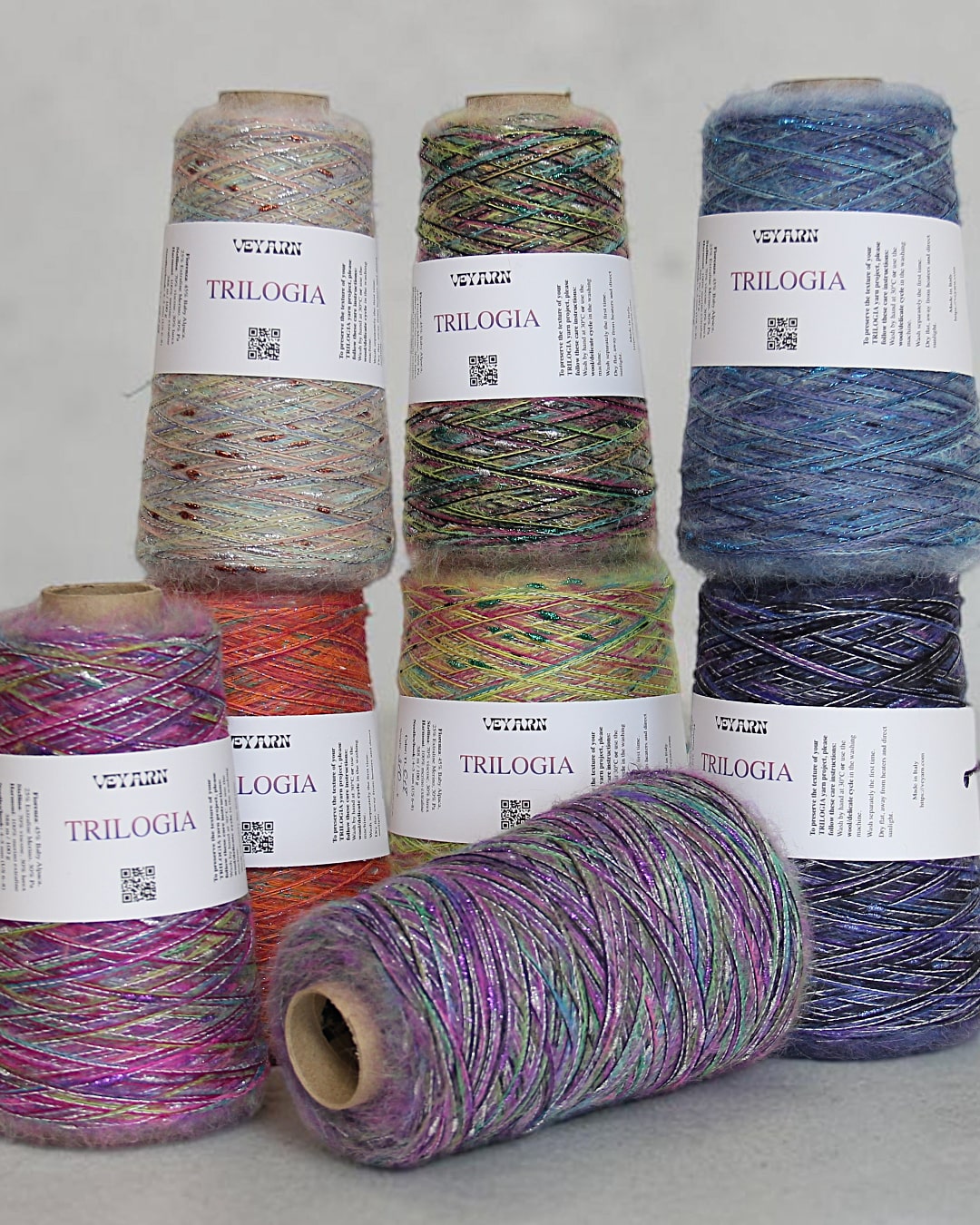 TRILOGIA — Mix di Tre Filati Italiani