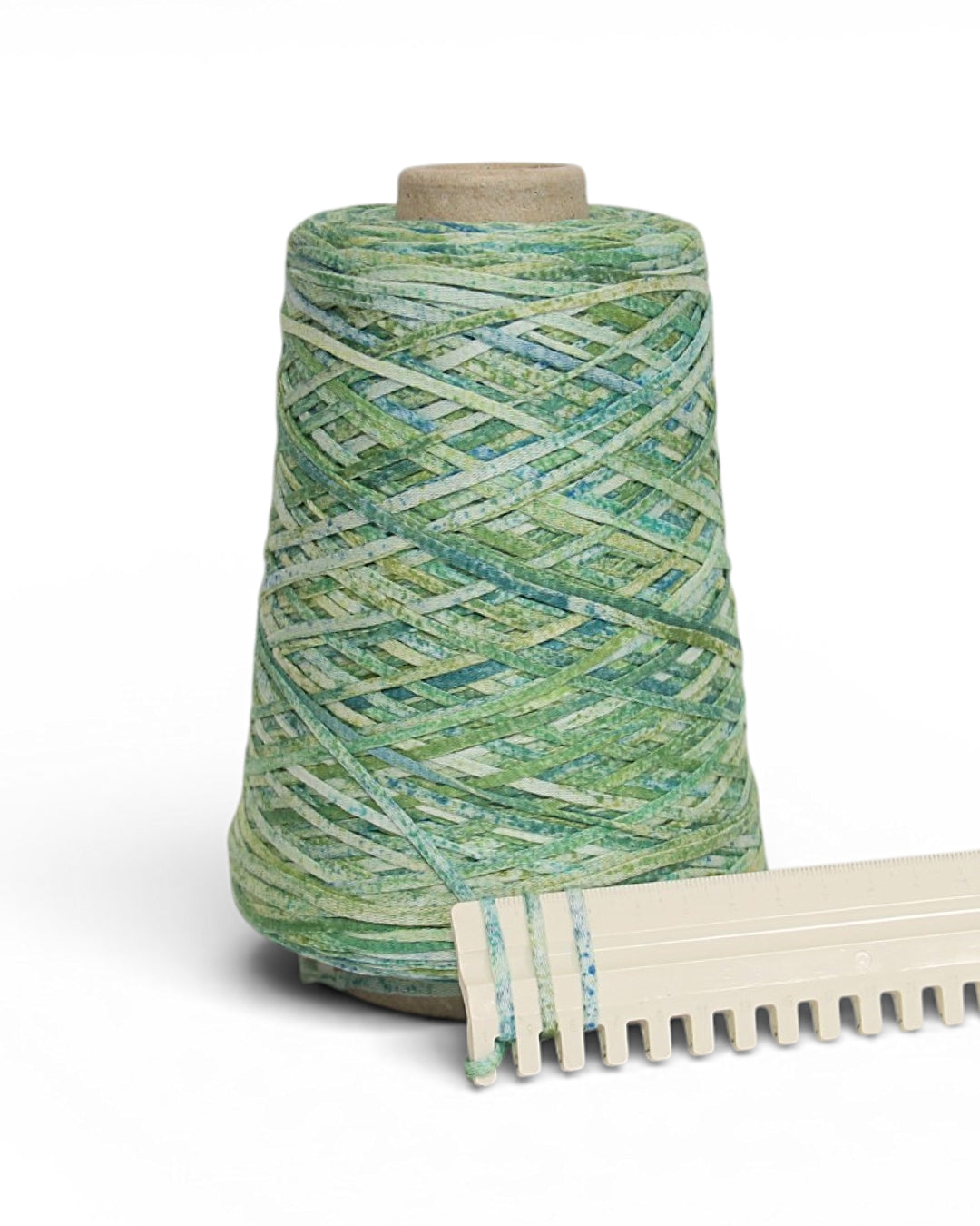 TOTORO — designer cotton cord yarn with spray dye effect