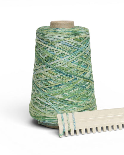 TOTORO — designer cotton cord yarn with spray dye effect