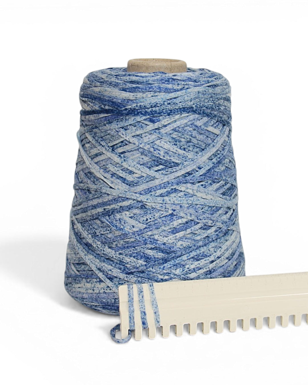 TOTORO — designer cotton cord yarn with spray dye effect