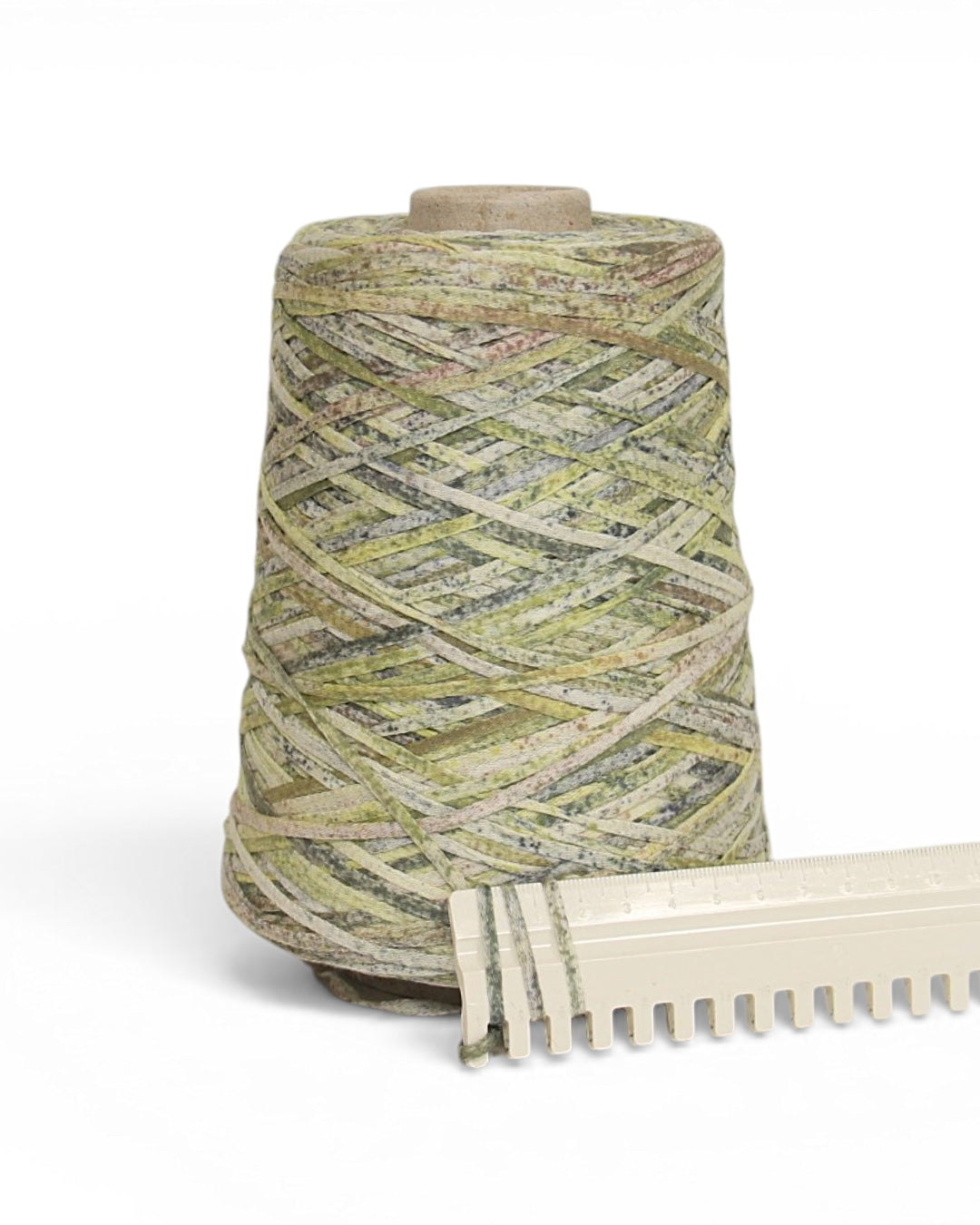 TOTORO — designer cotton cord yarn with spray dye effect