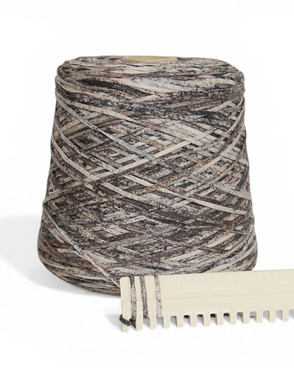 TOTORO — designer cotton cord yarn with spray dye effect