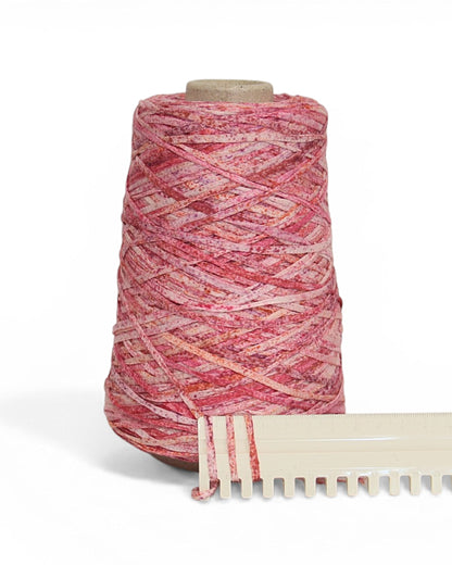 TOTORO — designer cotton cord yarn with spray dye effect