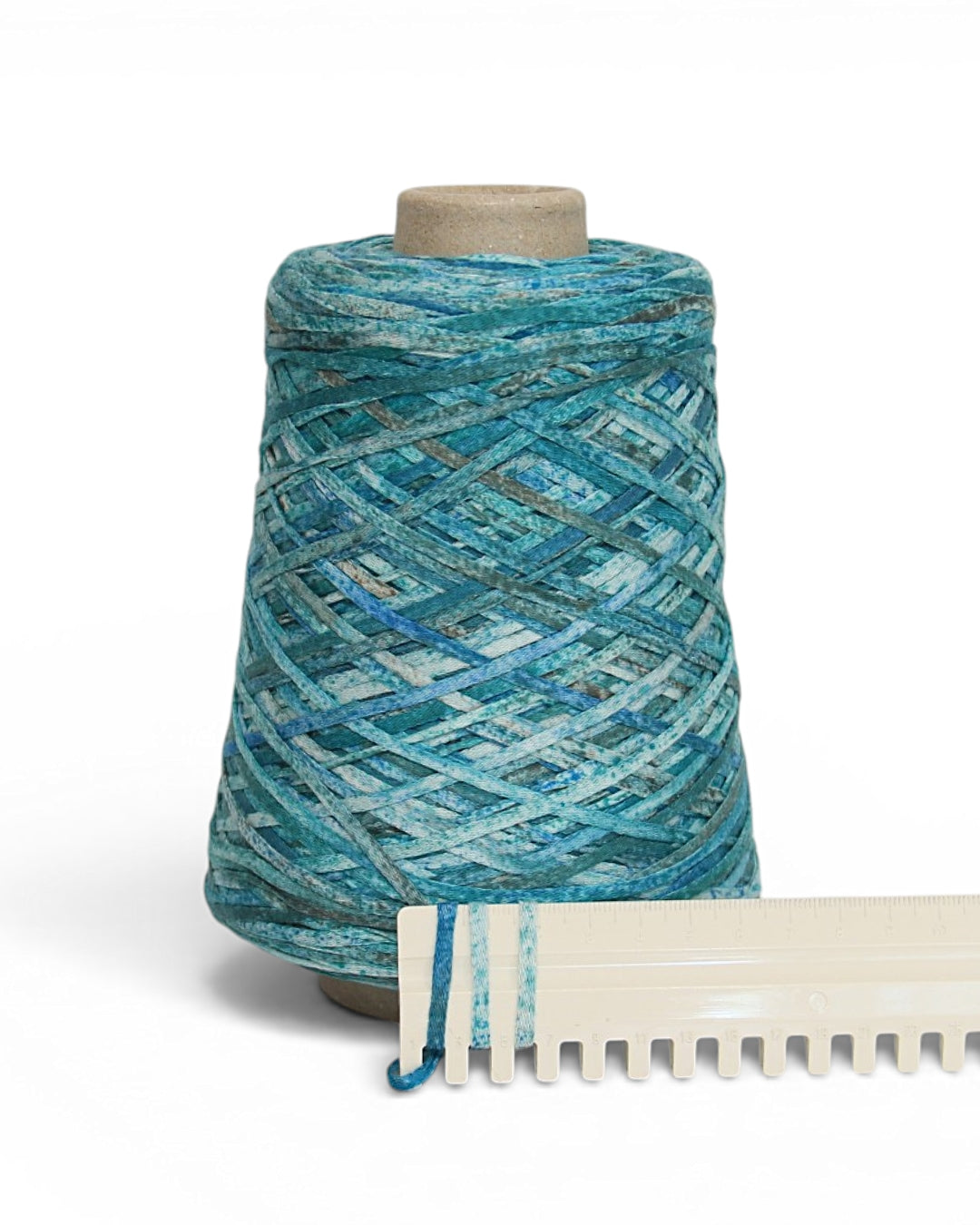 TOTORO — designer cotton cord yarn with spray dye effect