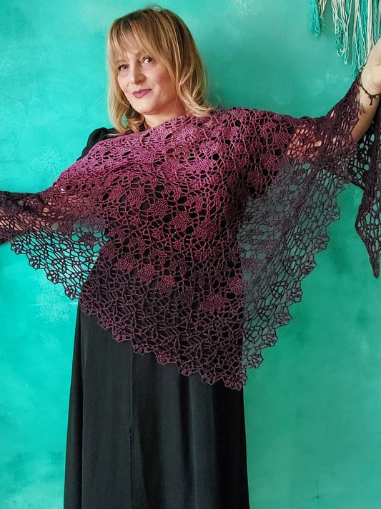 Gradient Yarn Velvet Blush Mila — 205 g Merino Nylon