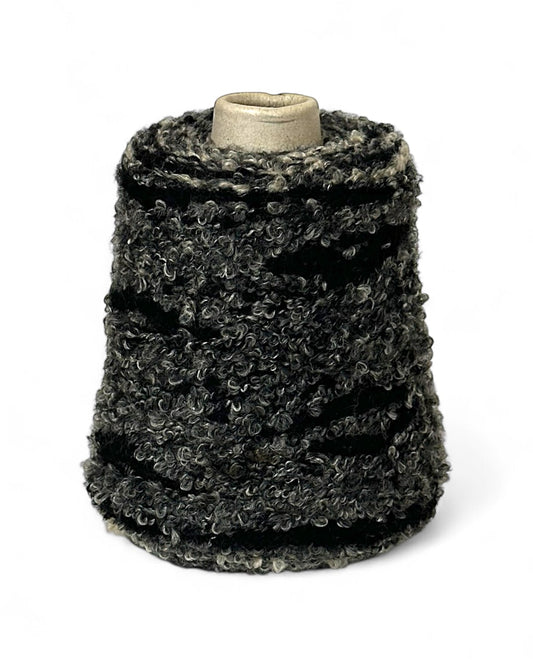 Yarn “Black Mélange” — cone 380 g