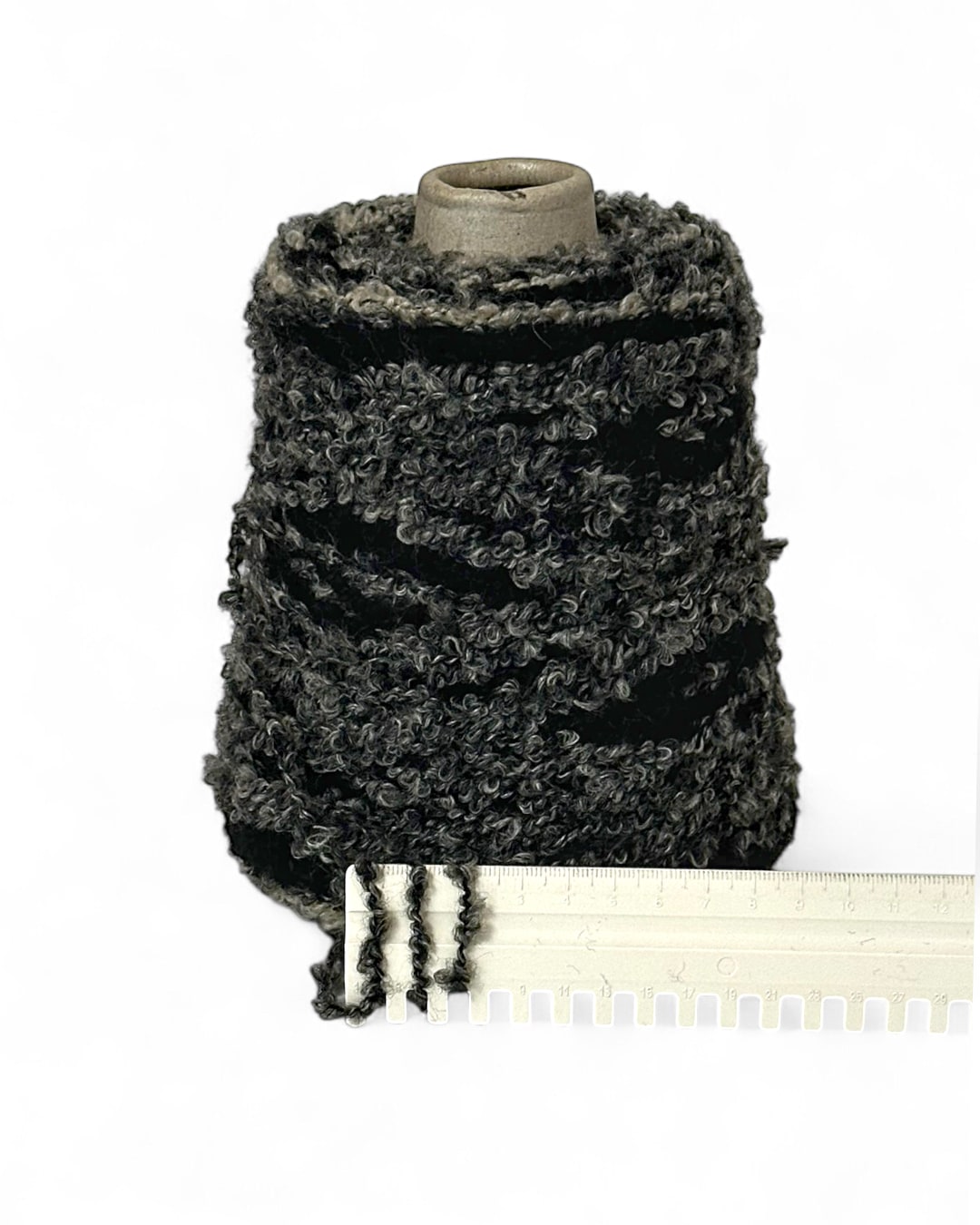 Yarn “Black Mélange” — cone 380 g