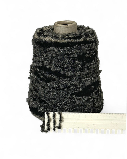 Yarn “Black Mélange” — cone 380 g