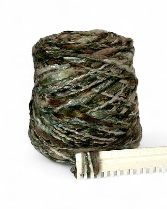 Yarn “Forest Moss” — cones 430 g, 255 g and 160 g