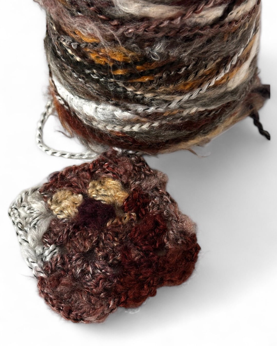 Autumn Chestnut — yarn cone 250 g