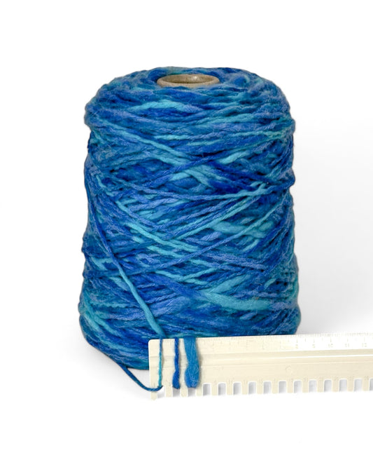 Cone yarn Blue Lagoon, weight 340 g