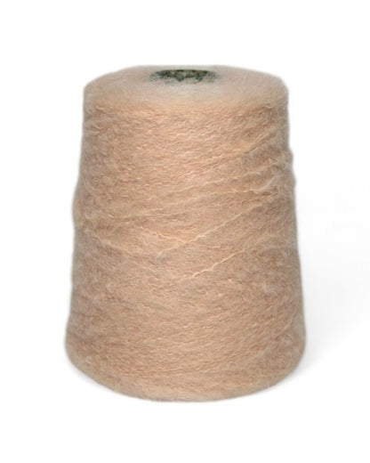 Mohair Yarn on cone, 300m/100g, color Powder