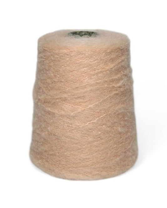 Mohair Yarn on cone, 300m/100g, color Powder