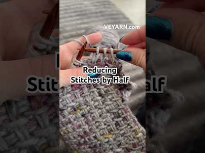 Knit Hat Pattern with Popular Textured Stitch (PDF + Video Tutorial)