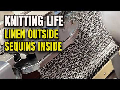Sequin Yarn on Cone — Sparkle Thread for Knitting & Crochet