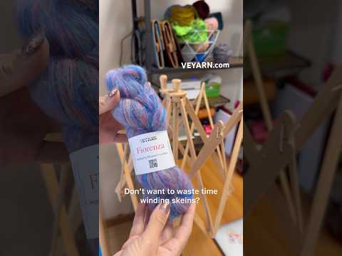 Skein winding into a ball