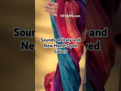 Royal Plum — hand-dyed sock yarn, 400 m / 100 g