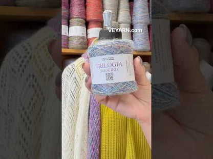 TRILOGIA SEQUIN — Mix of Three Italian Yarns with Sequins