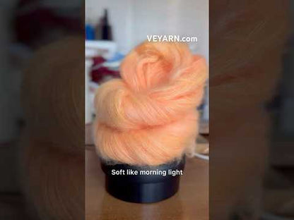 Soft Palette — Kid Mohair on Silk Yarn